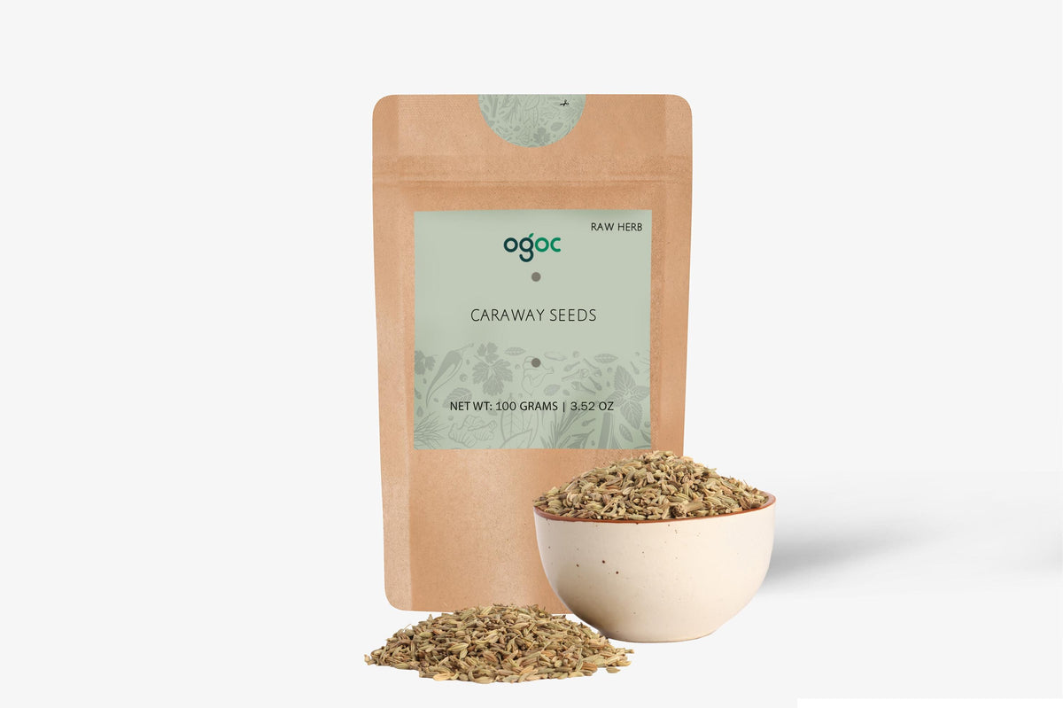 Caraway Seeds - Whole Jeera, Shahi Jeera, Meridian Fennel, Persian Cumin, Shahjeera, Shah Jeera, Health Benefits, Nutritional Value | OGOC