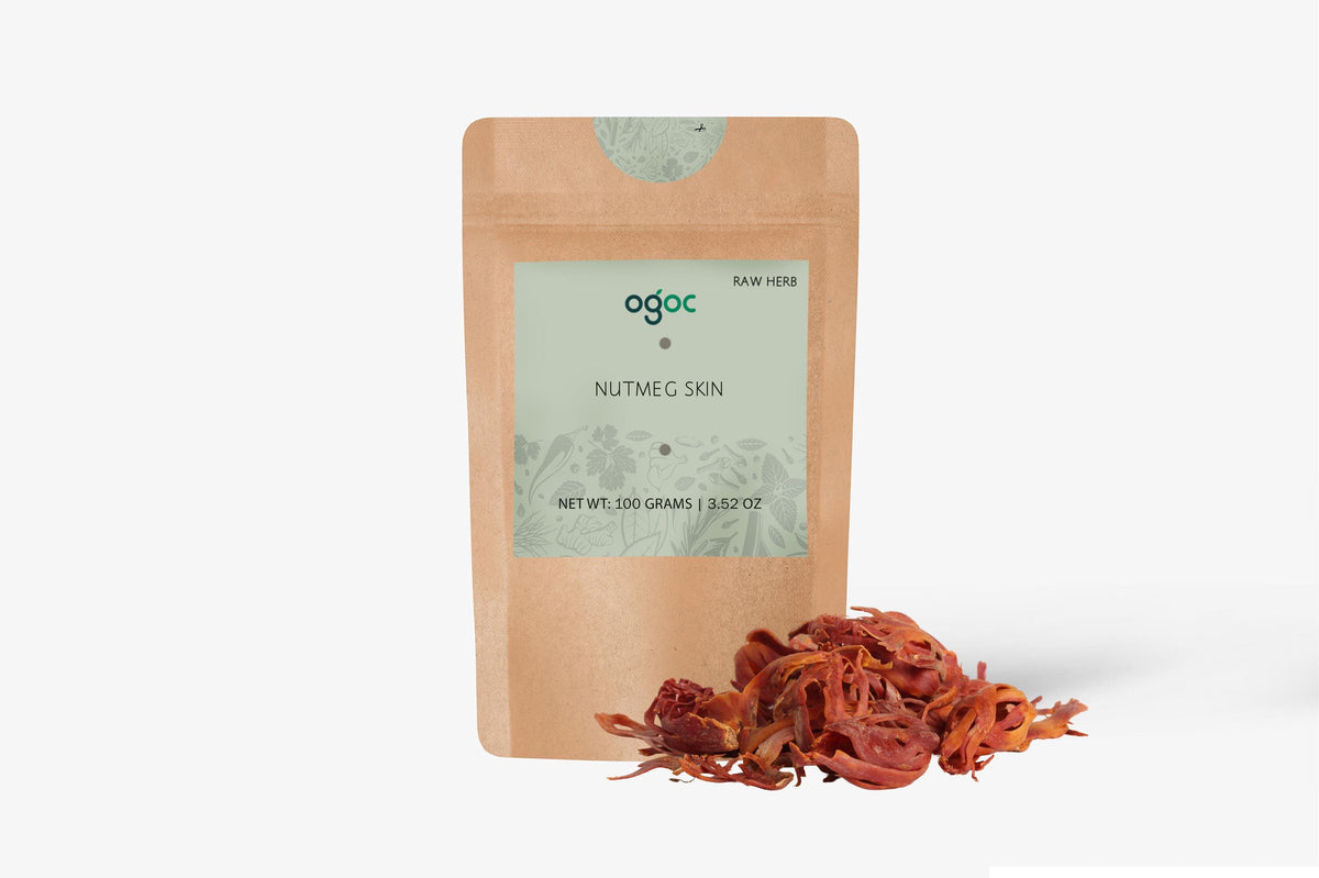 Dried Nutmeg Skin - Spice and Medicinal Use | Natural Nutmeg Husk for Culinary Delights | OGOC