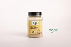 Organic Triphala Powder -  Three Fruits, Emblica Officinalis, Terminalia Bellirica, Terminalia Chebulaancient Herbal Ayurvedic Formula| OGOC