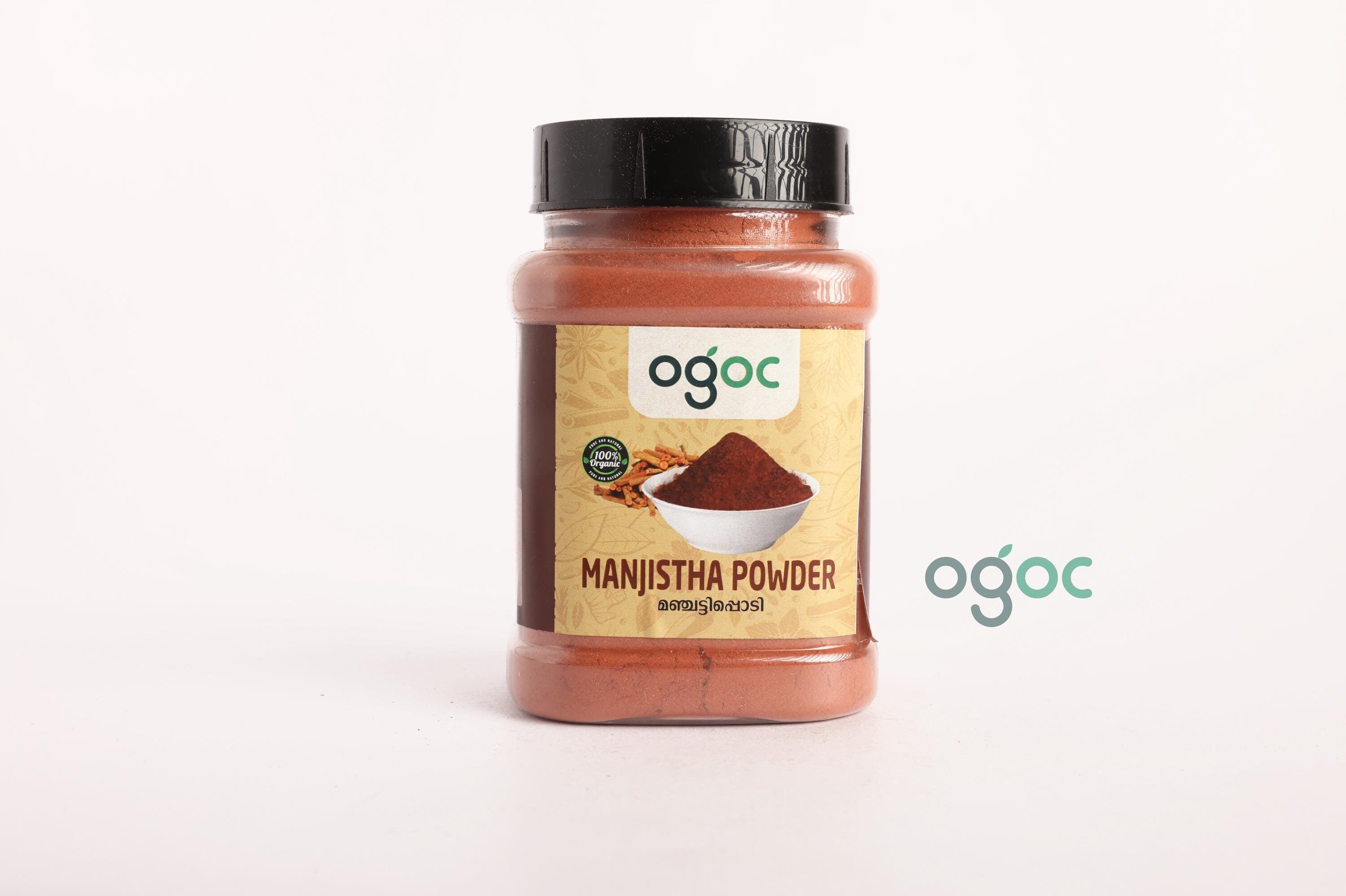 Organic Rubia Cordifolia Manjitti / Sevvelli Manjistha Powder: Nourish Skin Scalp, Promote Natural Health & Wellness| OGOC