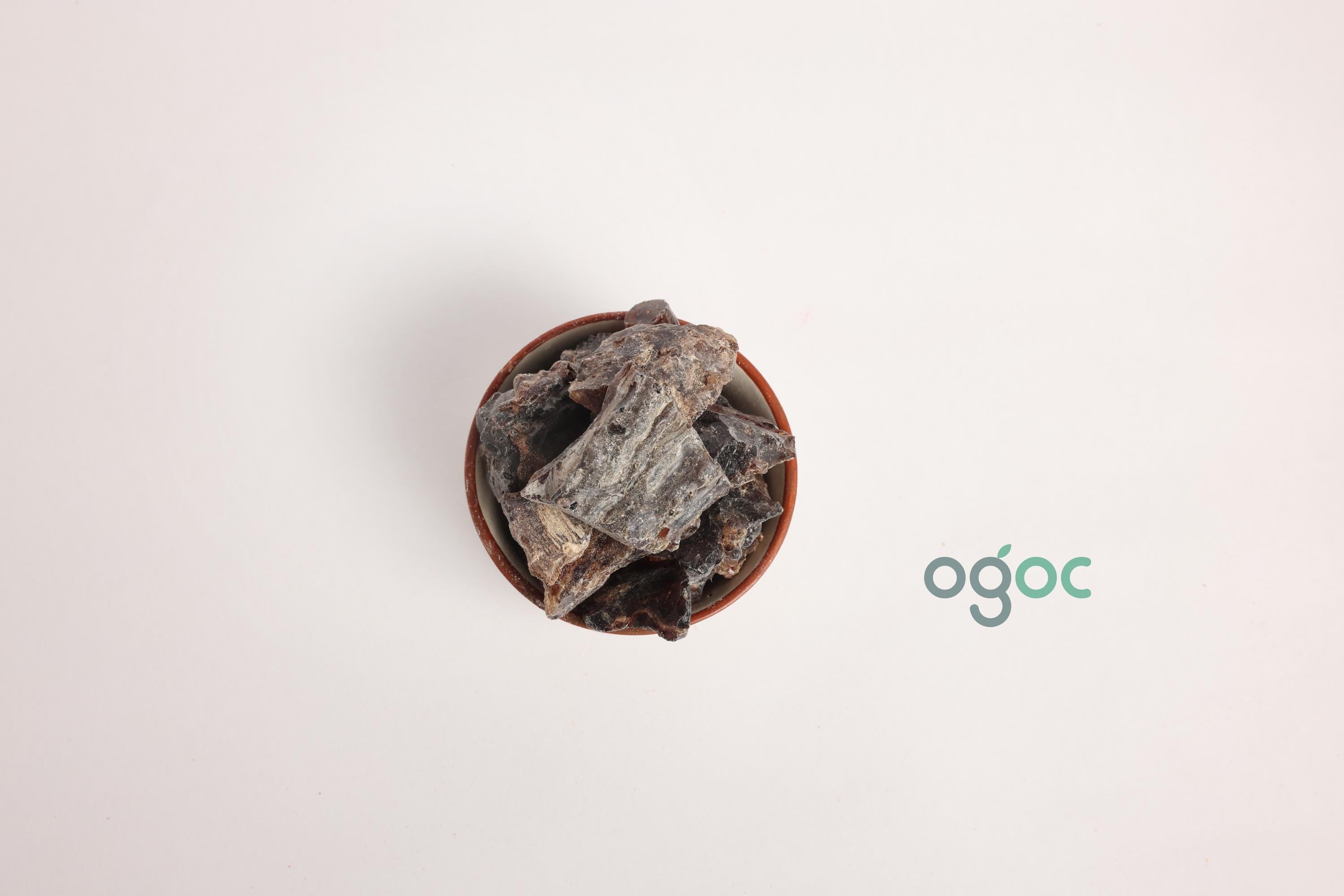 Sal Tree Resin Black - Shorea robusta | chenjalyam, Sal Dhoop for Incense, Dammar Resin Pure & Natural Frankincense Resin| OGOC