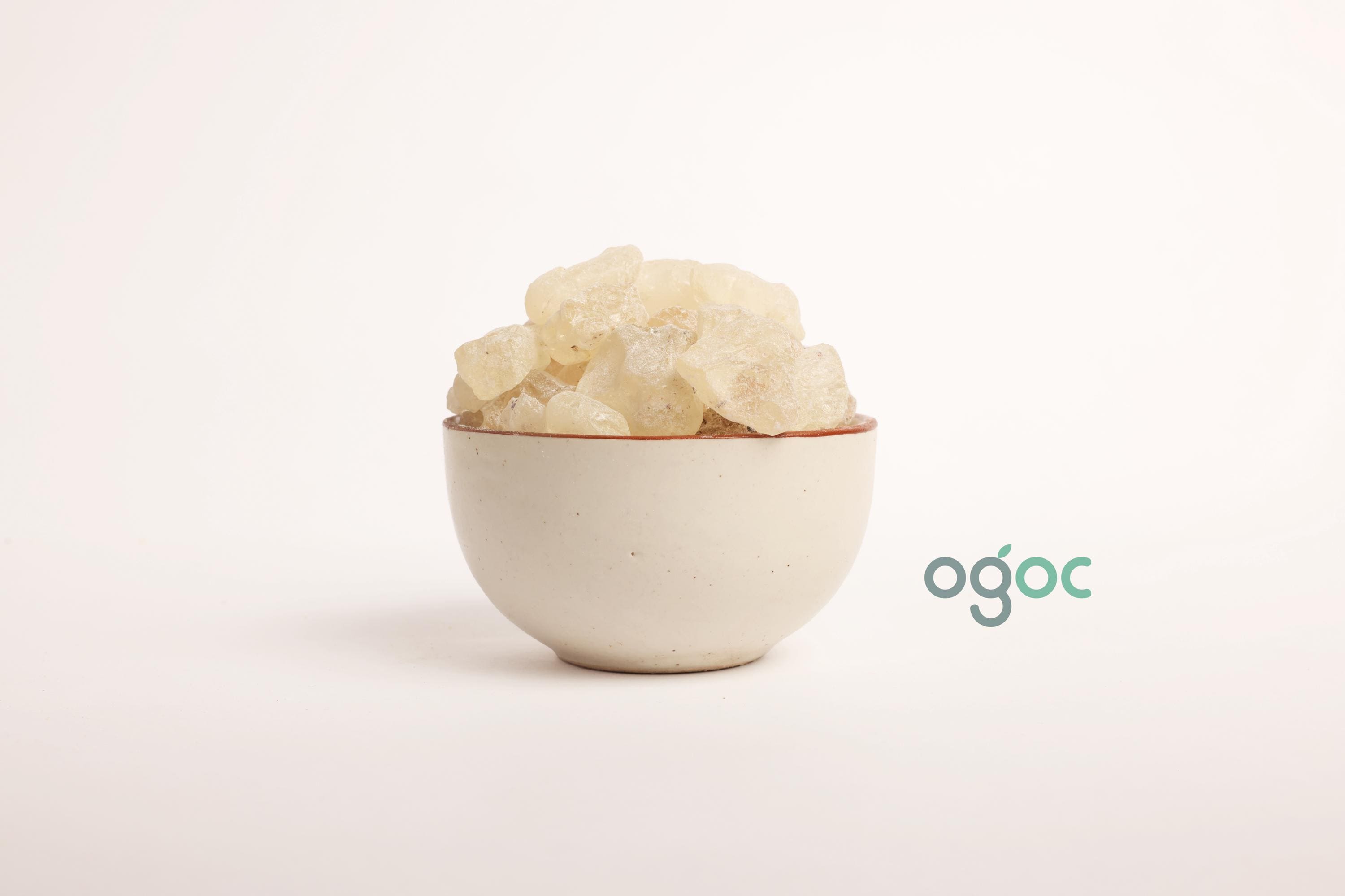 Sal Tree Resin white - Shorea robusta | chenjalyam, Sal Dhoop for Incense, Dammar Resin Pure & Natural Frankincense Resin| OGOC