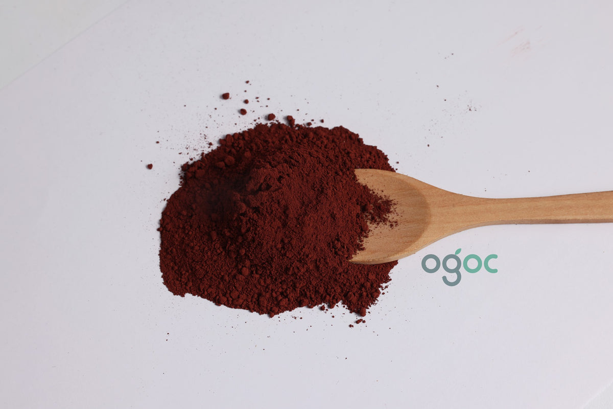 Red Ochre Powder Kaavi Manne Geru Mitti Seemaikkaavikkallu Kemmannu Natural Pigment Mineral Powder Natural Ingredient Premium Quality Dyeing Art Craft Ritual Use | OGOC